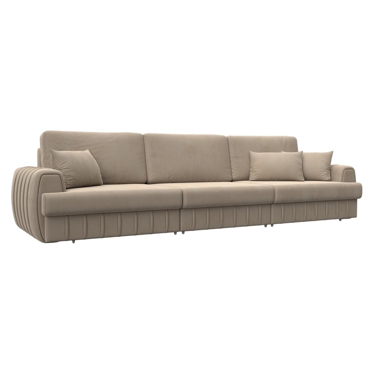 Диван прямой Лига-057 НПБ Лонг Велюр SEVEN 729 бежевый
Диван прямой Лига-057 НПБ Лонг Велюр SEVEN 729 бежевый