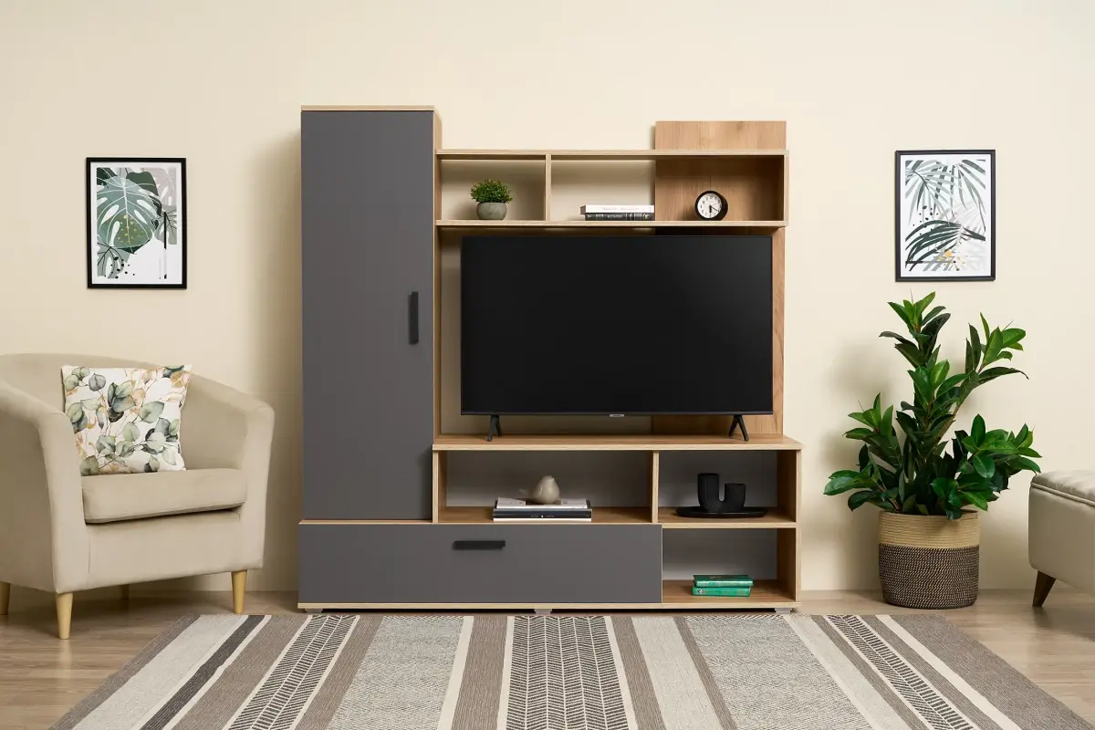 

Гостиная Мини (Графит, Дуб Крафт)