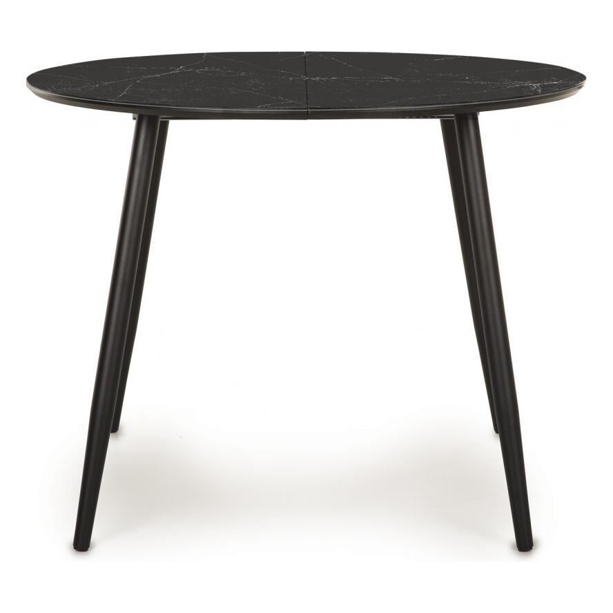 

Стол СТЕНЛИ черный мрамор 1000/1400х750х1000