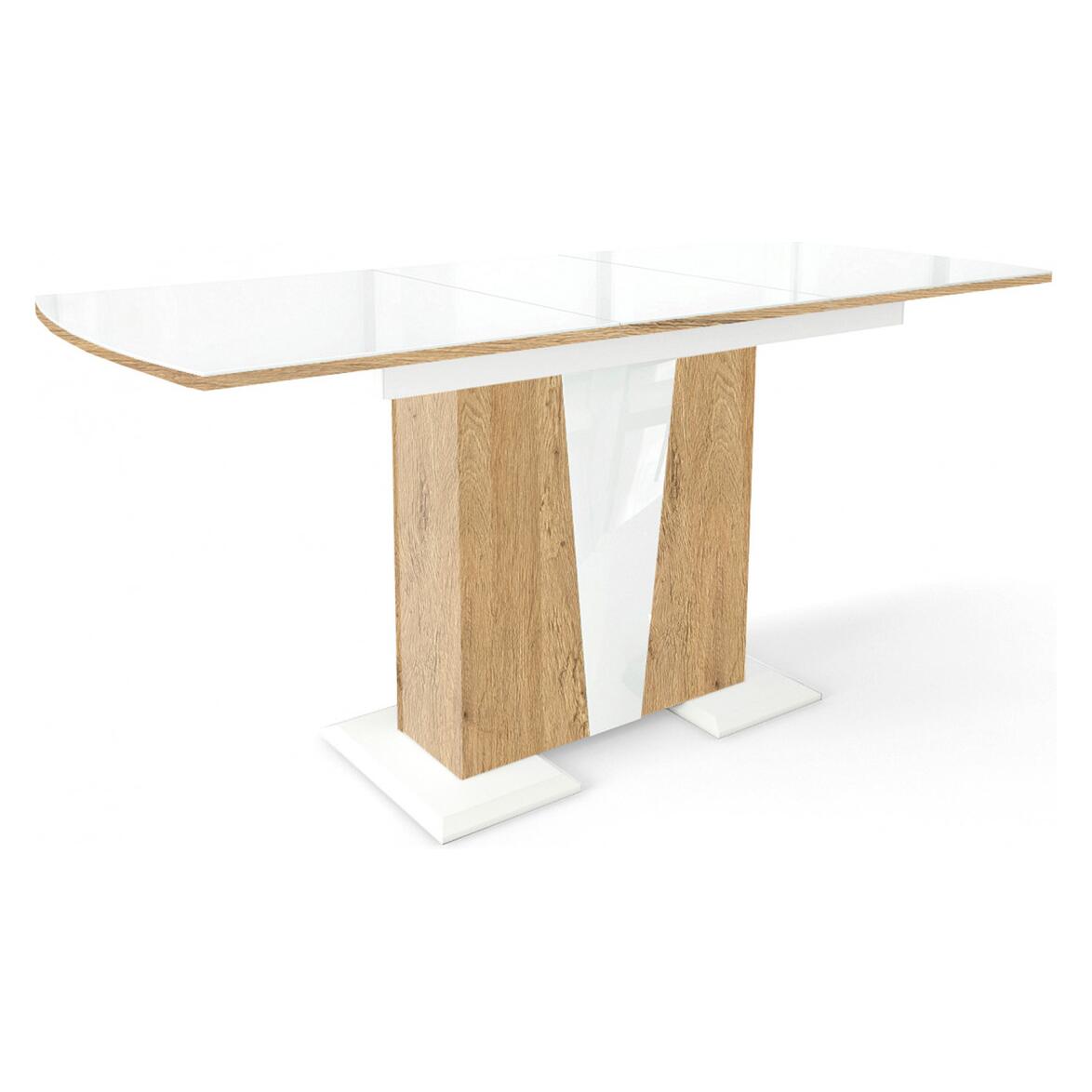 

Стол Фрегат, Дуб катания/Белый