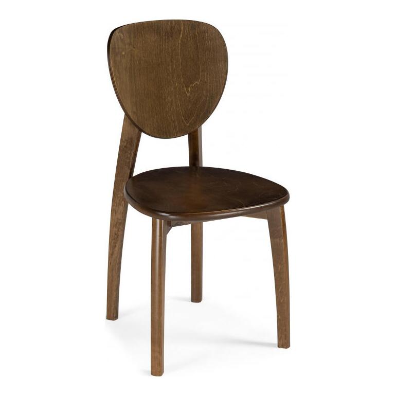 

Стул деревянный Окава орех жесткий