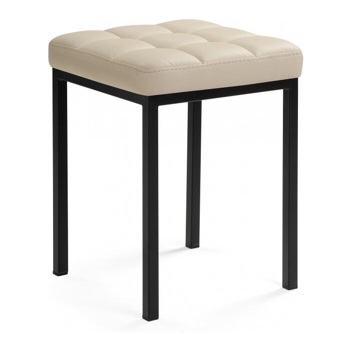 

Стул (табурет) Байя кожзам d1 / черный матовый