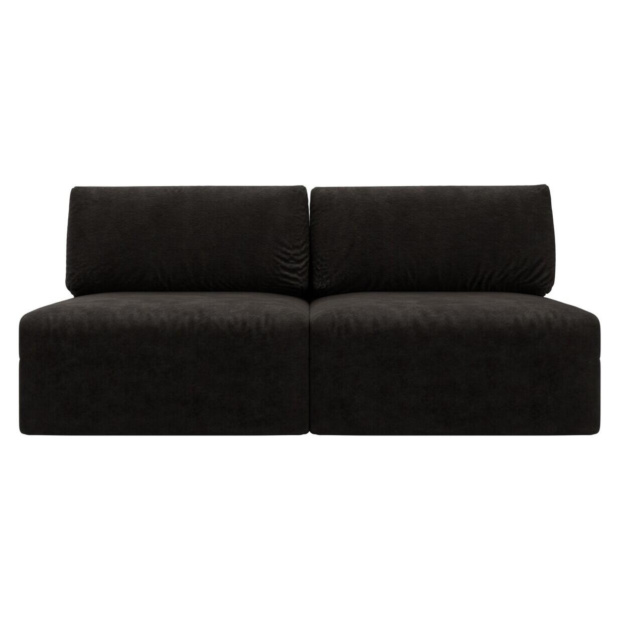 

Диван прямой модульный Лига-060 НПБ Велюр BRUT 17 коричневый