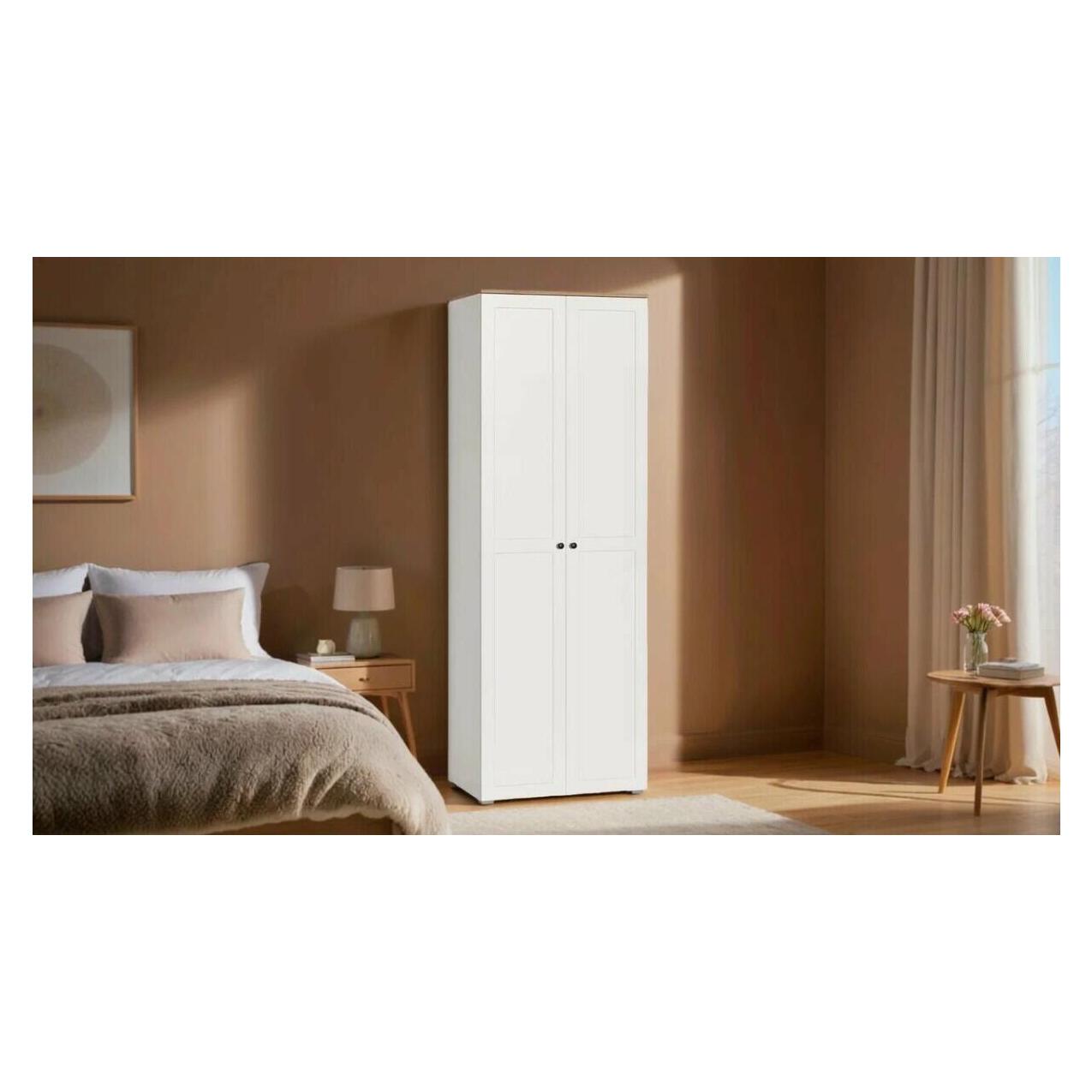 

Шкаф Остин 13.224 Белый шагрень Дуб вотан