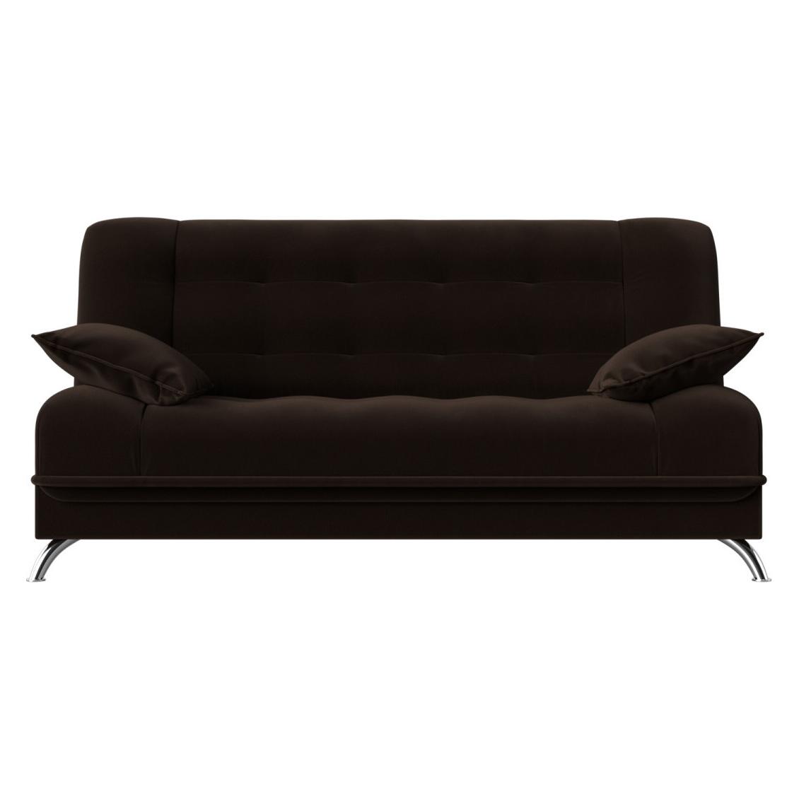 

Диван Книжка Анна Микровельвет Коричневый