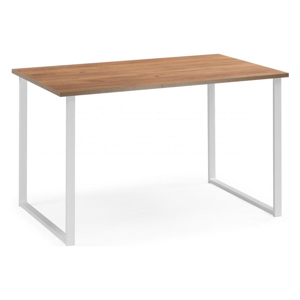 

Стол деревянный Лиман 140 x 80 дуб крафт золотой / белый матовый