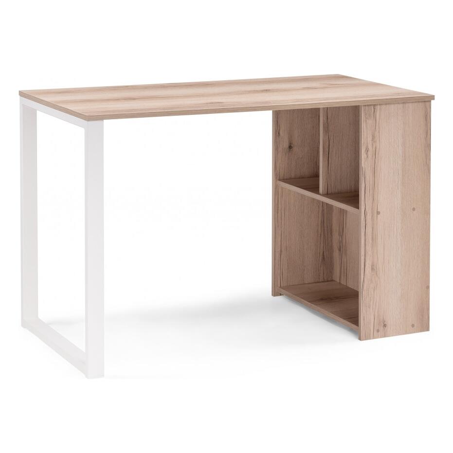 

Стол письменный Битти Лофт 116 дуб делано светлый / белый матовый