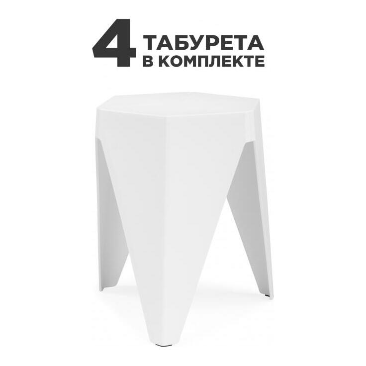 

Табурет Белый 4 шт